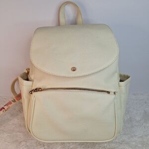 Lauren Conrad Elegant Cream Backpack